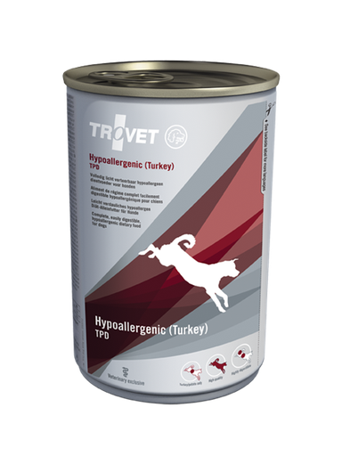 [285676] Trovet TPD Hypoallergenic dog 400g (turkey)