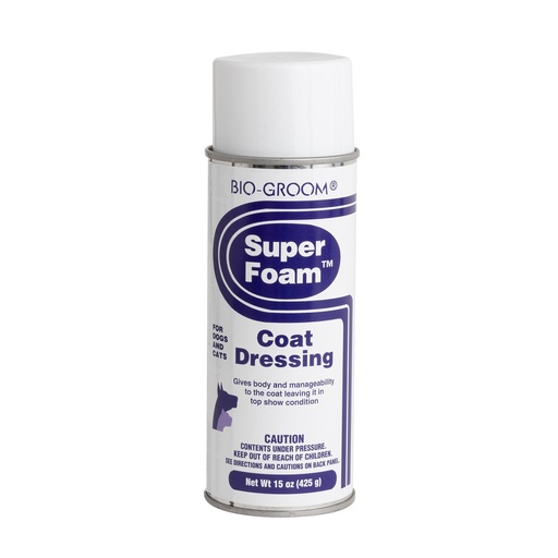 [181078] Bio-Groom Super Foam™ Coat Dressing 15oz/420g