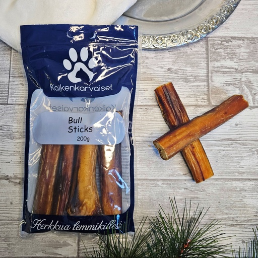 [231453] Kaikenkarvaiset Bull sticks 200g