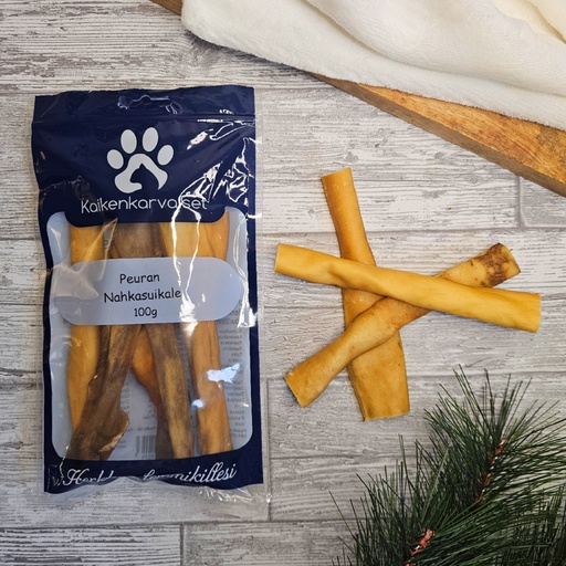 [231044] Kaikenkarvaiset Venison Leather Strip 100g