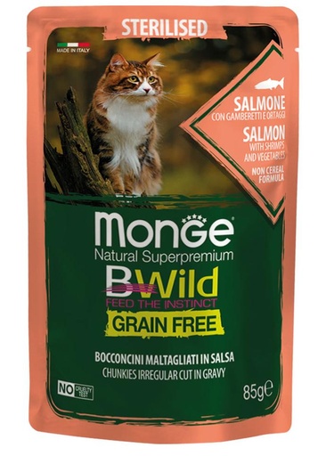 [281278] Monge BWild cat lohi,katkar.vihan gf 85 g pss me28