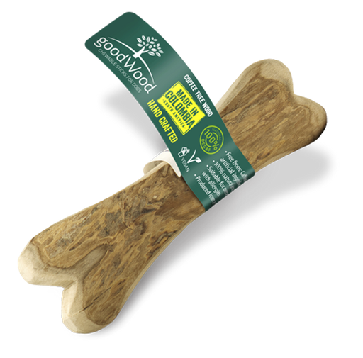 [303128] GoodWood Coffeetree Bone-Shaped Chew for Small Dogs