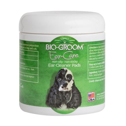 [121001] Bio-Groom Ear-Care™ kõrva puhastuslapid 25tk