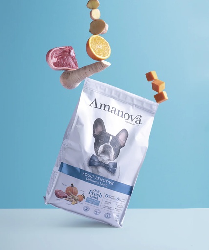 [248040] Amanova dog adult Sensitive lamb & pumpkin 2 kg