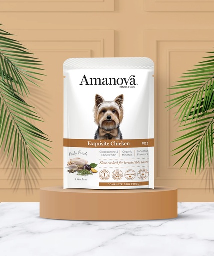 [288003] Amanova dog adult Exquisite kana 300 g pouch