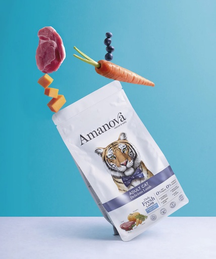 [248118] Amanova cat adult Lammas & kurpitsa viljaton 1,5 kg