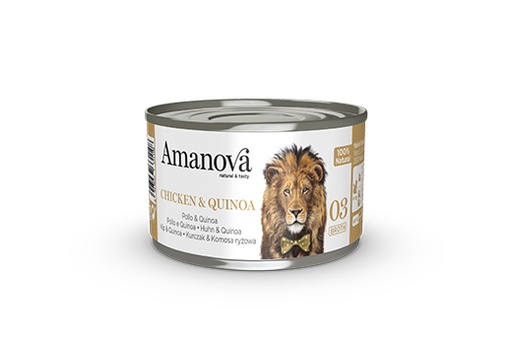 [288020] Amanova cat adult 03 Kana & kvinoa liemessä 70 g purkki