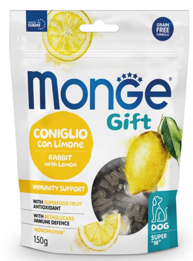 [242641] Monge Gift Dental Sup, Immunit Jänes Tsitrus 150 g 