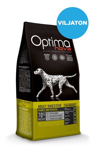 [242976] Optimanova dog digestive kani&possu&peruna grain free 12kg